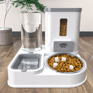 Elevate Your Pet's Dining Experience with Our Feeding and Drinking Station Bowl