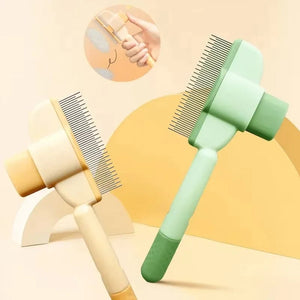 The Ultimate Solution for Pet Grooming: One-Click Self-Cleaning Pet Grooming Brush